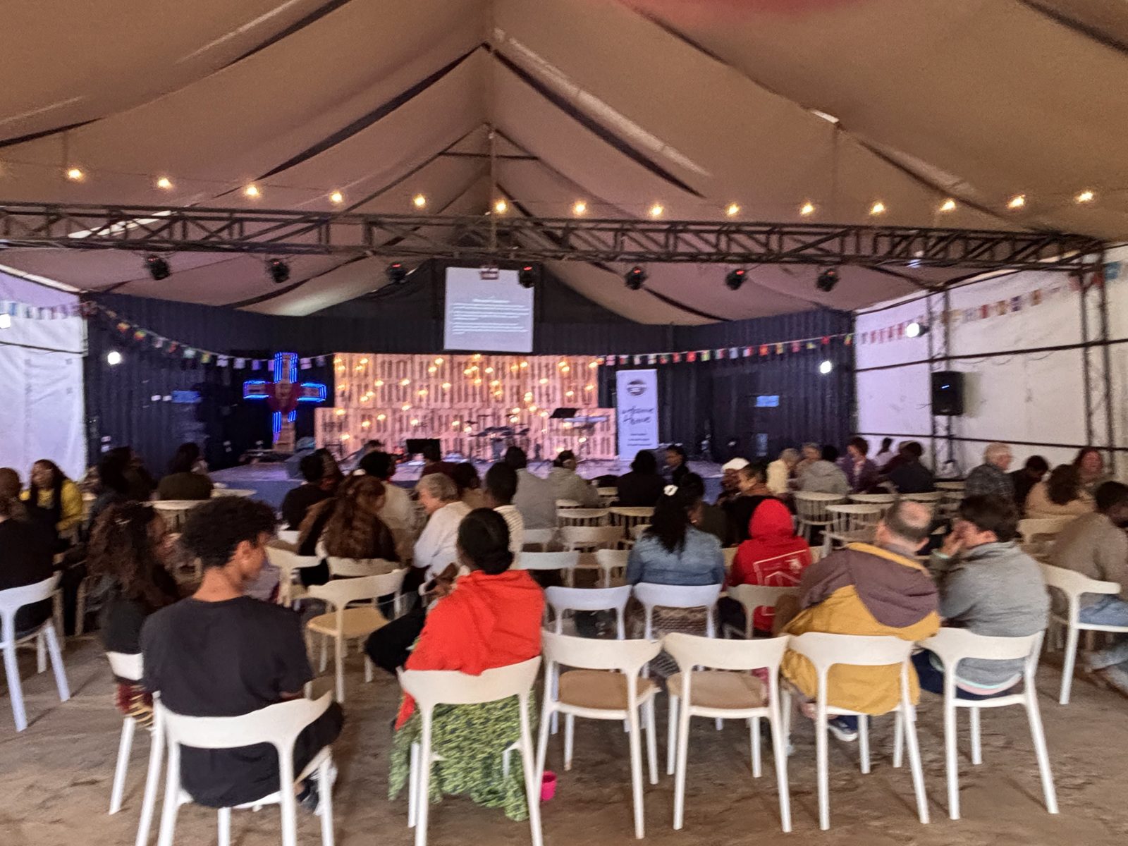 The summit venue