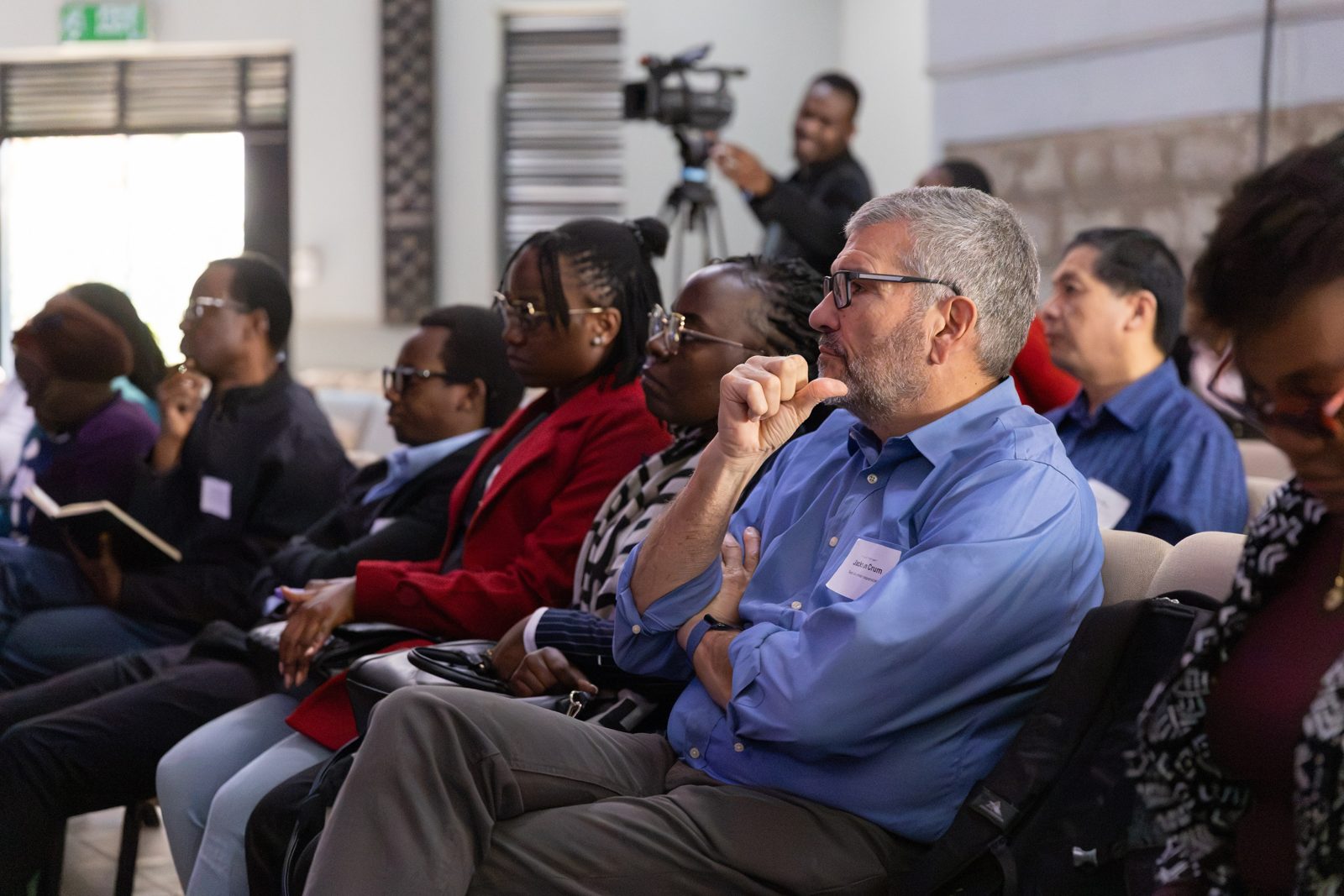 Guests during a session